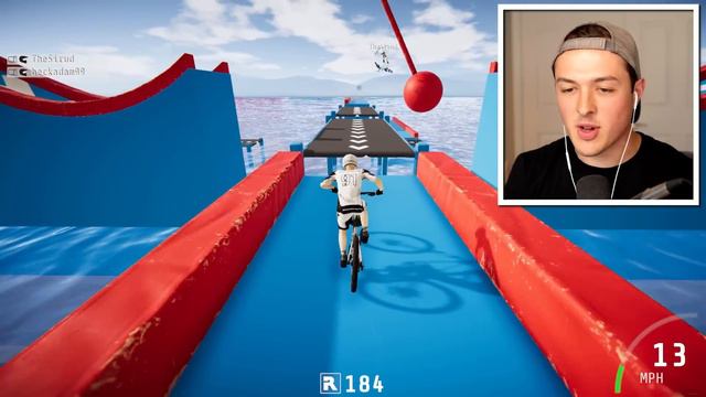 ONLY 0.01% CAN FINISH THIS UNBEATABLE RACE COURSE ! | Descenders смотреть онлайн