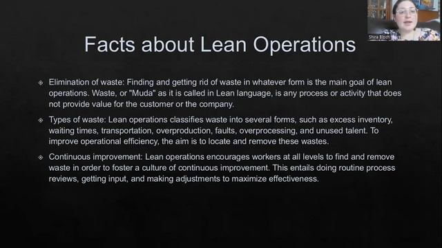 The differences between Just-In-Time and Lean Operations. смотреть онлайн