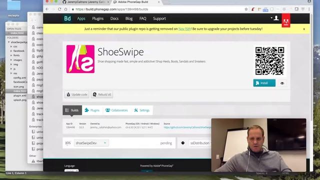 How to Develop Hybrid Apps with PhoneGap Build, GIT, HTML, CSS, JavaScript смотреть онлайн