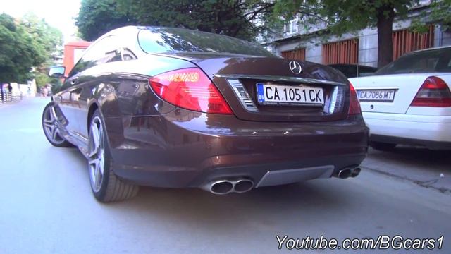 Mercedes Benz CL65 - V12 SOUND смотреть онлайн