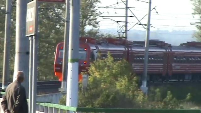 Электропоезд ЭД4М-0408 Аэроэкспресс смотреть онлайн