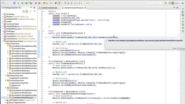 Unit Testing Services + JUnit 4 + Spring Boot смотреть онлайн