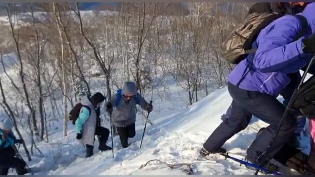 гора Острая. 4.12.22. Магия зимы. смотреть онлайн