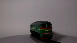 Модели советских железных дорог - стартовый набор PIKO с тепловозом М62 в масштабе НО