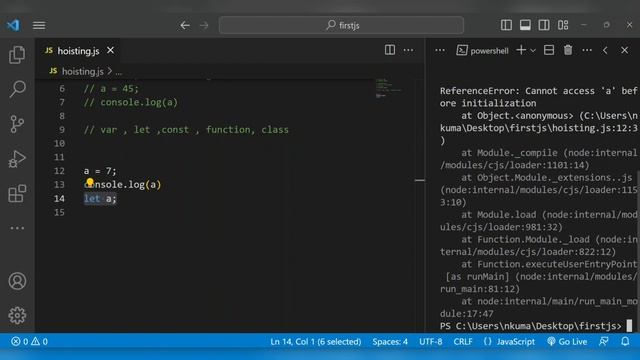 Learn JavaScript | Variables | Hoisting | Coder Banjao смотреть онлайн