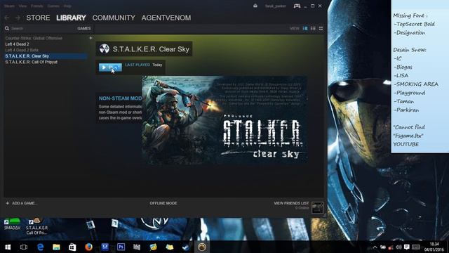 How To Fix Error "fsgame.ltx" not found Non Steam Games смотреть онлайн