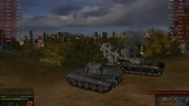 World of Tanks Tiger 2 смотреть онлайн