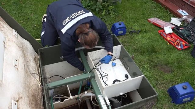 Замена блока управления станции "ТОПАС" смотреть онлайн