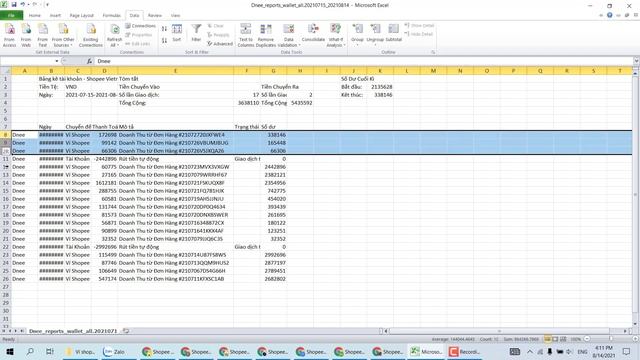 Cách chuyển dữ liệu từ file CSV về Excel смотреть онлайн