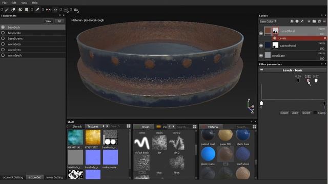 16 Substance Painter. Добавляем ржавчину. Уроки на русском смотреть онлайн