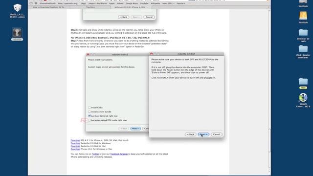 Tutorial jailbreak ios 4.2.1 para ipad y iphone en español y en HD смотреть онлайн