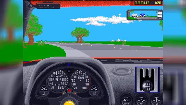 Test Drive II: The Duel | (1989, Amiga) | 4K Gameplay смотреть онлайн
