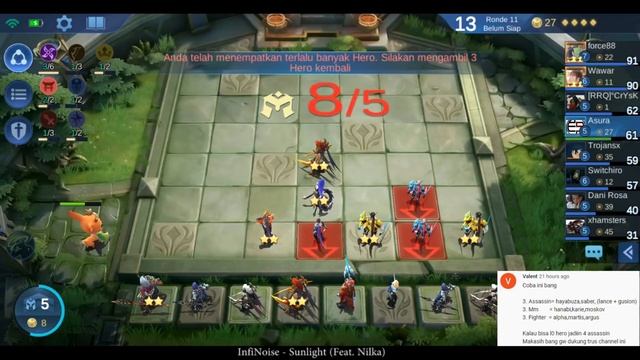 KING OF ASHURA OF ONE GOD - COMBO DARI SUBSCRIBER#4 | MAGIC CHESS MOBILE LEGENDS смотреть онлайн