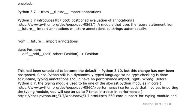 PYTHON : How do I type hint a method with the type of the enclosing class? смотреть онлайн