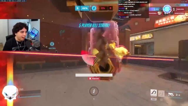 Making the enemy Roadhog RAGE QUIT | Overwatch 2 смотреть онлайн