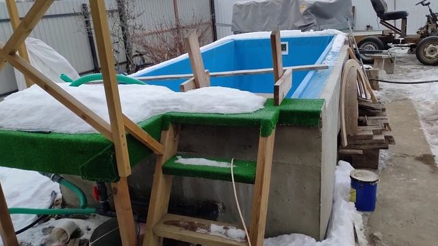 Бассейн своими руками смотреть онлайн