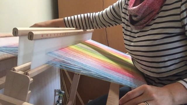 2/2 Twill On A Rigid Heddle Loom