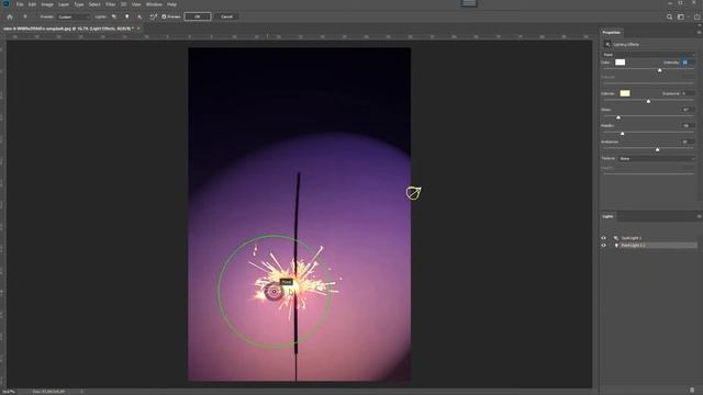 How to render lighting effects in Photoshop смотреть онлайн