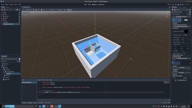 Godot 4: Mesh Masks To See-through Other Objects смотреть онлайн