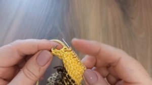 Двухцветные следки спицами? просто и красиво?