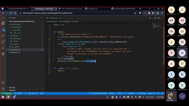 Github CodeSpaces and Django | MLSA Event | Hands-on Django смотреть онлайн