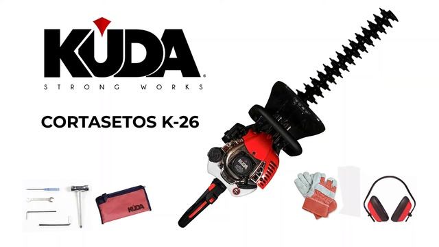 Cortasetos de gasolina KUDA-26 ancho de corte 60cm смотреть онлайн