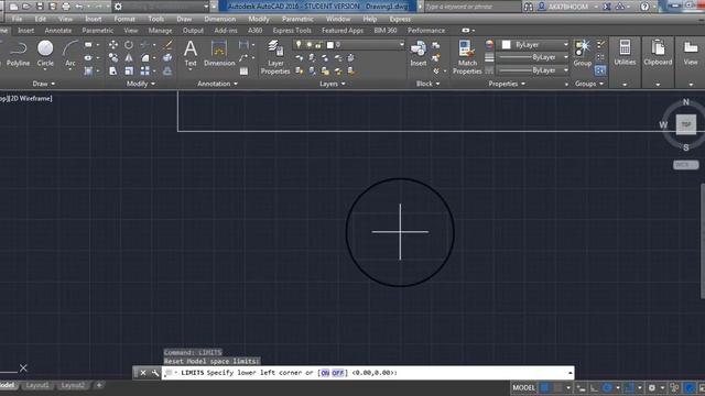 how to set units and limits in AutoCAD 2016/17/18 in English. смотреть онлайн