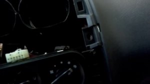 DAEWOO  MATIZ Демонтаж приборного щитка и центральной накладки торпеды Дэу Матиз