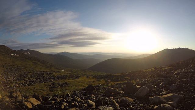 Восход солнца, Северный Урал .4к смотреть онлайн