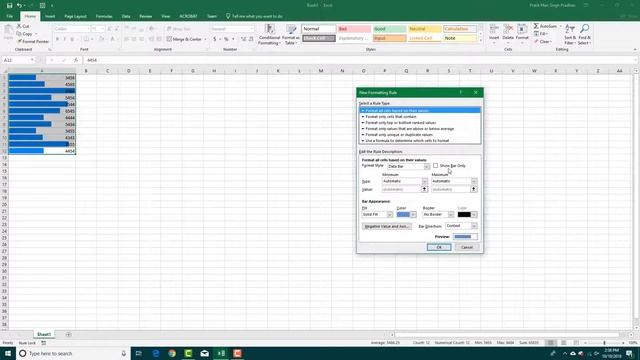 MS Excel Tutorial - Lesson 30 - Conditional formatting смотреть онлайн