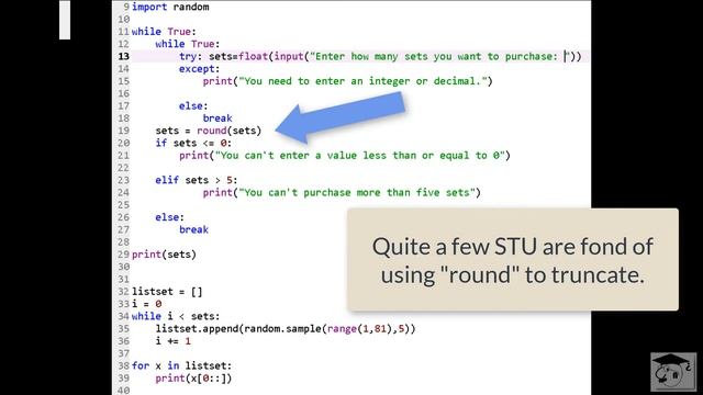 Week 5 - Python Continuation; Round Method Substitution; Bar/Histogram Chart смотреть онлайн