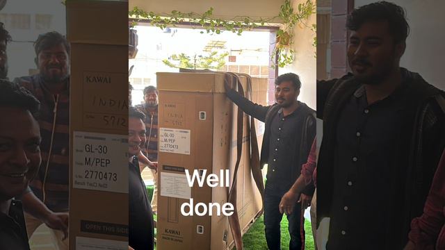 Kawai GL30 grand piano unpacking смотреть онлайн