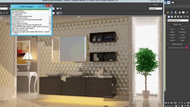 2*e5-2660v3 (20core/40thread) vray 3.20.02 cpu test смотреть онлайн