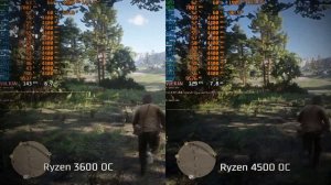Тест и сравнение процессоров Ryzen 5 3600 и Ryzen 5  4500 | Тесты процессоров в играх и синтетике