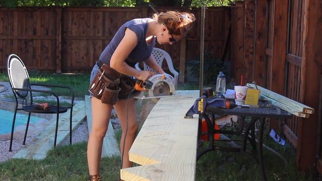 How To Build a Large Outdoor Staircase | DIY Stairs Stringers Risers Railing смотреть онлайн