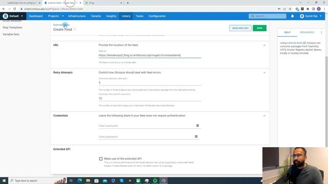 LetsDevOps: How to configure Octopus External Feed for Jfrog Artifactory and Deploy Package. смотреть онлайн