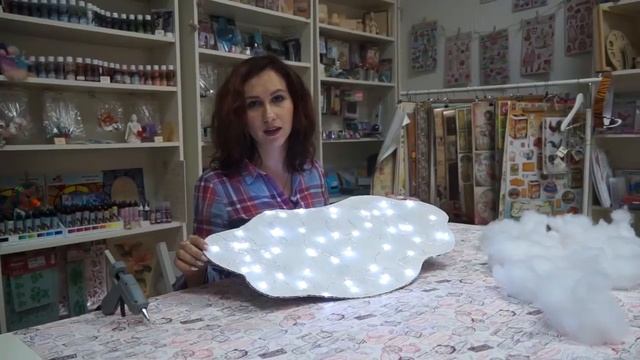 СВЕТЯЩЕЕСЯ ОБЛАКО СВОИМИ РУКАМИ смотреть онлайн