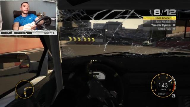 Race Driver Grid - Прохождение карьеры / Первый запуск / Logitech g27 + WeelStand Pro + Web смотреть онлайн