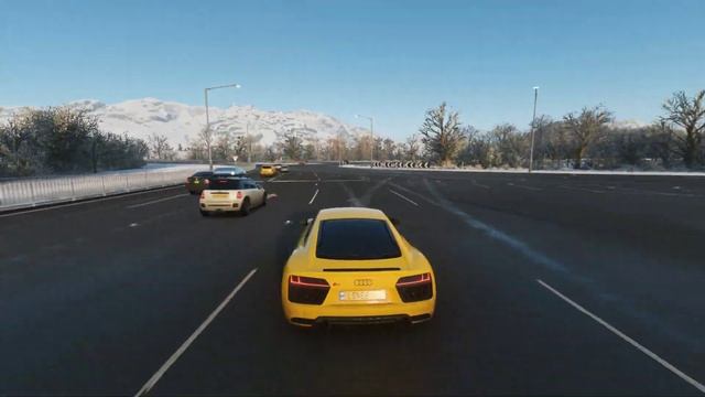 ТАЧКА БУЛКИНА Forza Horizon 4 -AUDI R8 V10 PLUS 1080p60FPS смотреть онлайн
