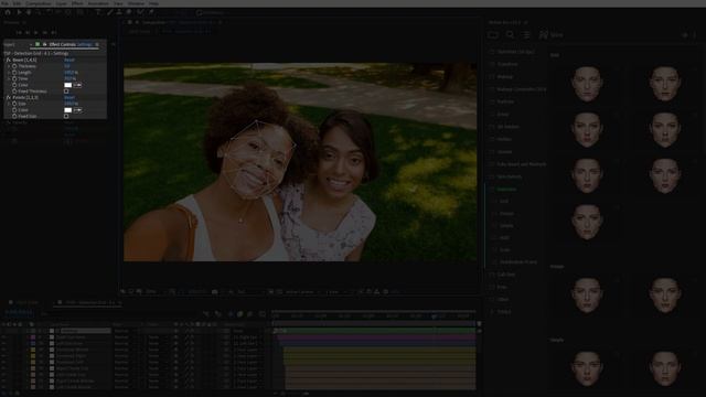 FACE SCAN effect in a few clicks - FREE presets for After Effects - Tutorial by Videolancer смотреть онлайн