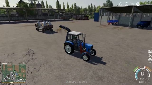 КУПИЛИ НОВУЮ ФЕРМУ В СЕЛЕ МОЛОКОВО! НАЧИНАЕМ РАБОТАТЬ! Farming Simulator 19 смотреть онлайн