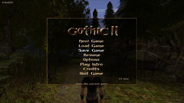 Gothic II (2003) - PC Gameplay 4k 2160p / Win 10