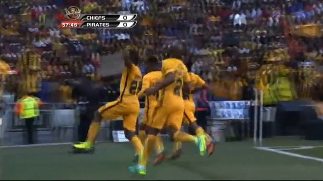 Magnificent goal by Eric Mathoho (Kaizer Chiefs 1 - 0 Orlando Pirates) смотреть онлайн