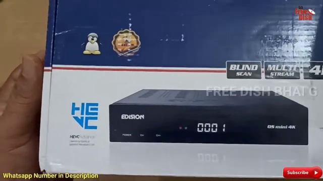 Edision os mini 4k s2x UHD Linux Sat Receiver | Best Mpeg4 HD Set Top Box in World | DD Free Dish смотреть онлайн