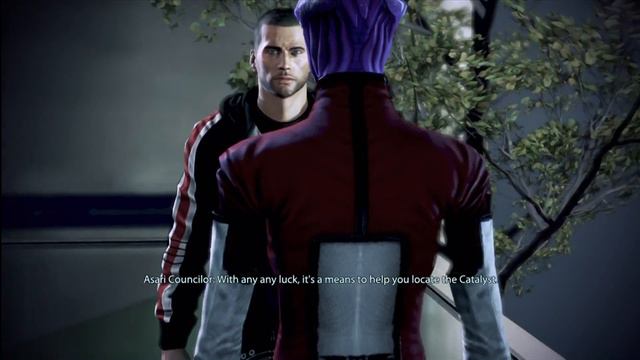 Mass Effect 3 - Meeting with the Asari Councilor смотреть онлайн