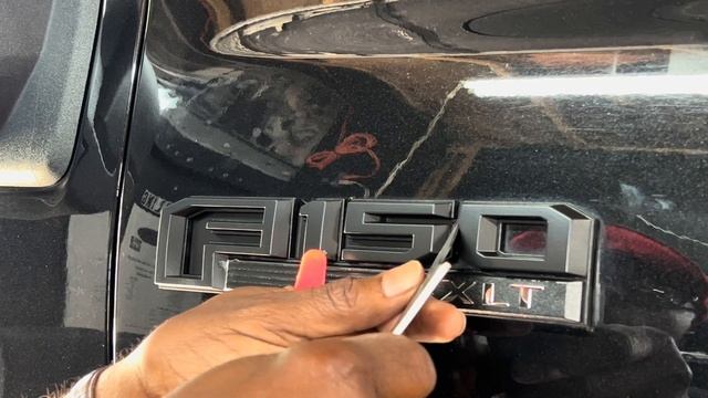 F150 Badge Blackout with Plasti Dip @ Complete Auto Detailing смотреть онлайн