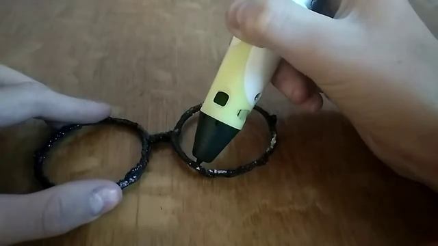 Рисую очки Гарри Поттера/Draw Harry Potter glasses смотреть онлайн