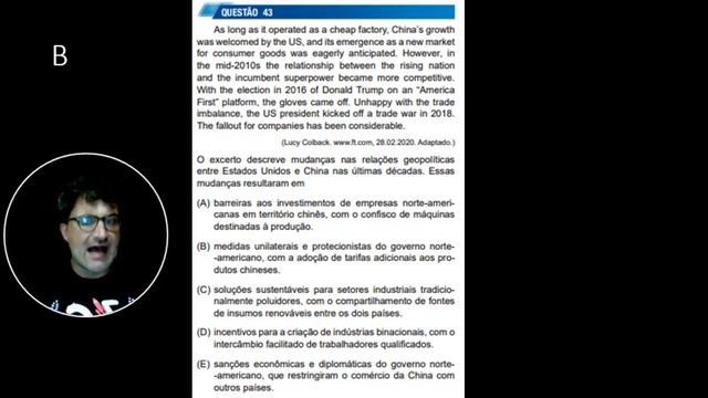 Correção e comentários do Vestibular da Unesp 2021 - 1º dia cursos de biológicas. смотреть онлайн
