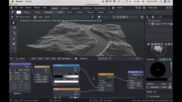 Creating Landscapes with Blender 2.8 смотреть онлайн