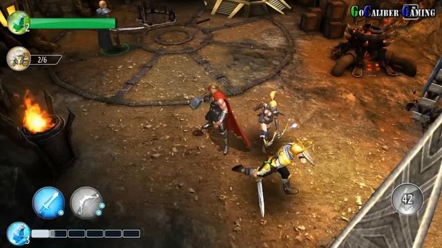 Thor: The Dark World - The Official Game Android Walkthrough - Part 2 - Nidavellir: Stages 3-5 смотреть онлайн